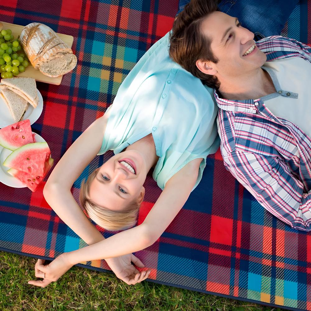Waterproof Picnic Mat for Outdoor Use - Lightweight and Foldable Blanket
