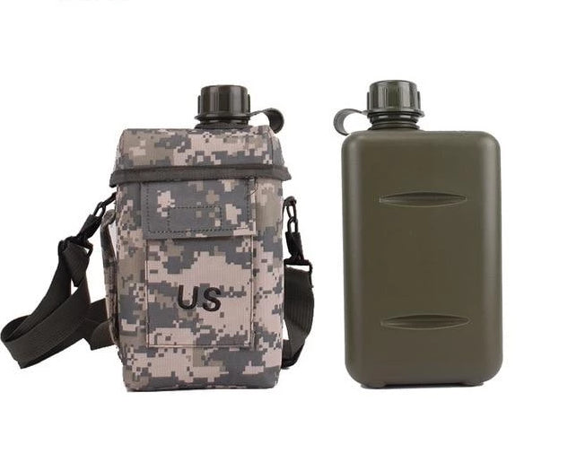 Lightweight 2L Hiking Water Bottle – Portable Canteen for Outdoor Use