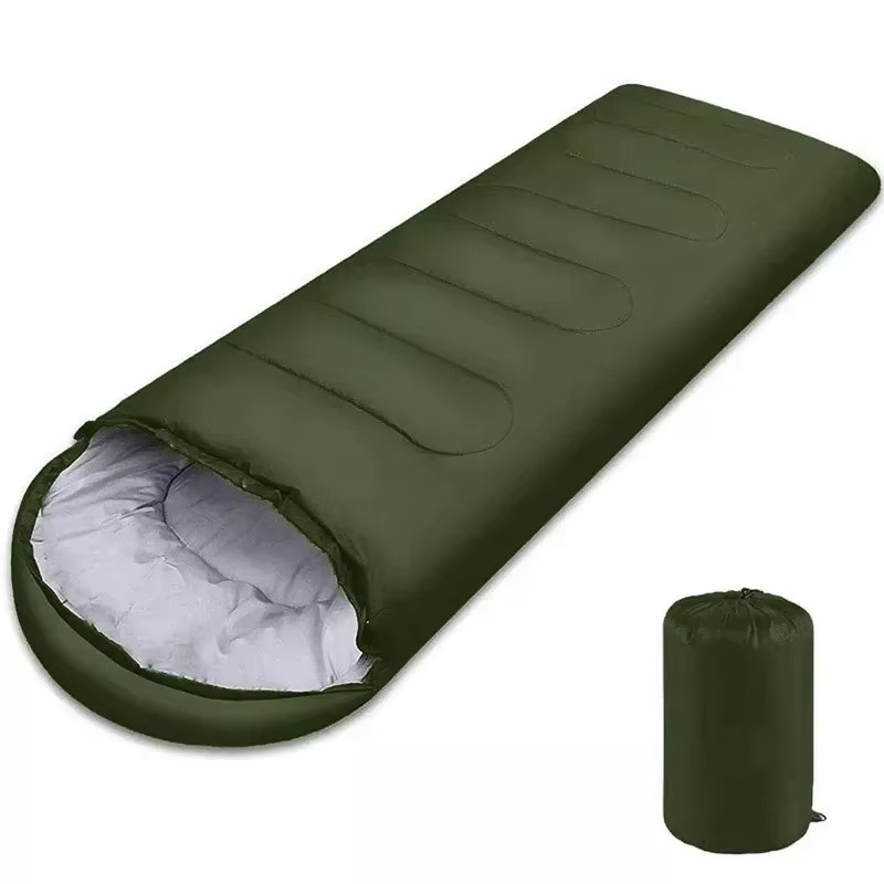 Lightweight All-Season Sleeping Bag with Waterproof Shell – Ultralight Design