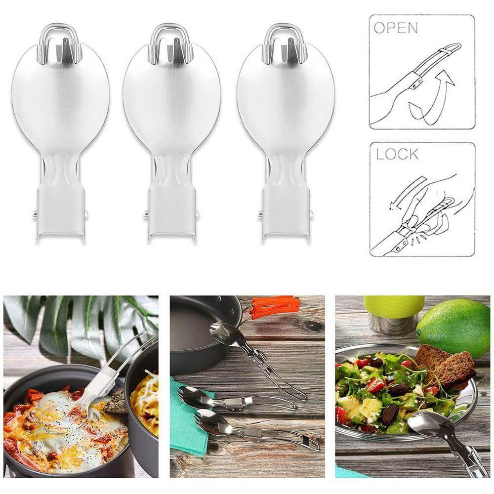 Compact Portable Camping Stove Set with Lightweight Cooking Gear for Outdoors