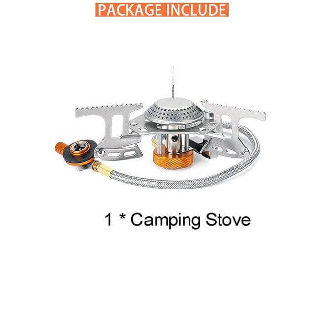 Compact Portable Camping Stove Set with Lightweight Cooking Gear for Outdoors