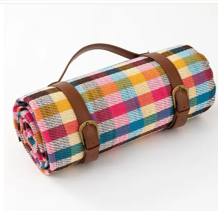 Waterproof Picnic Blanket - Soft Top Layer, Foldable Outdoor Mat