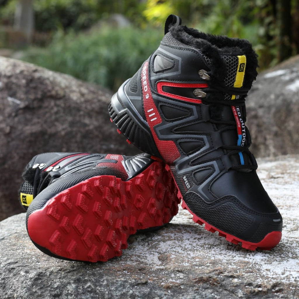 Waterproof Hiking Boots for Cold Weather – Insulated, Non-Slip Grip