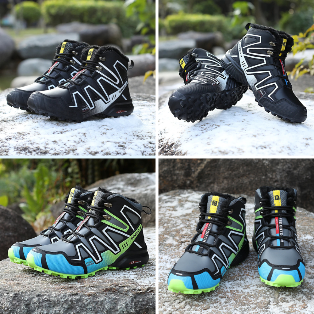 Waterproof Hiking Boots for Cold Weather – Insulated, Non-Slip Grip