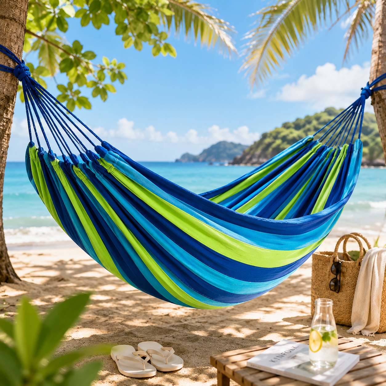 Portable Camping Hammock – Durable Canvas for Relaxation Outdoors