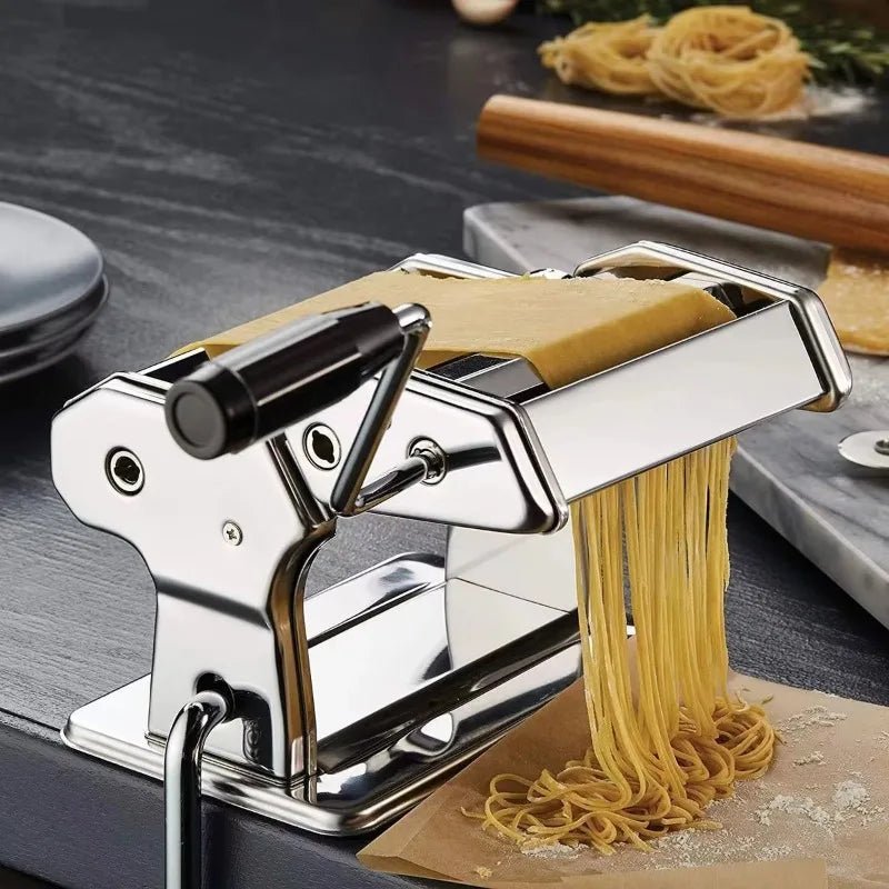 FreshPasta Pro Hand-Crank Machine with Custom Thickness Options