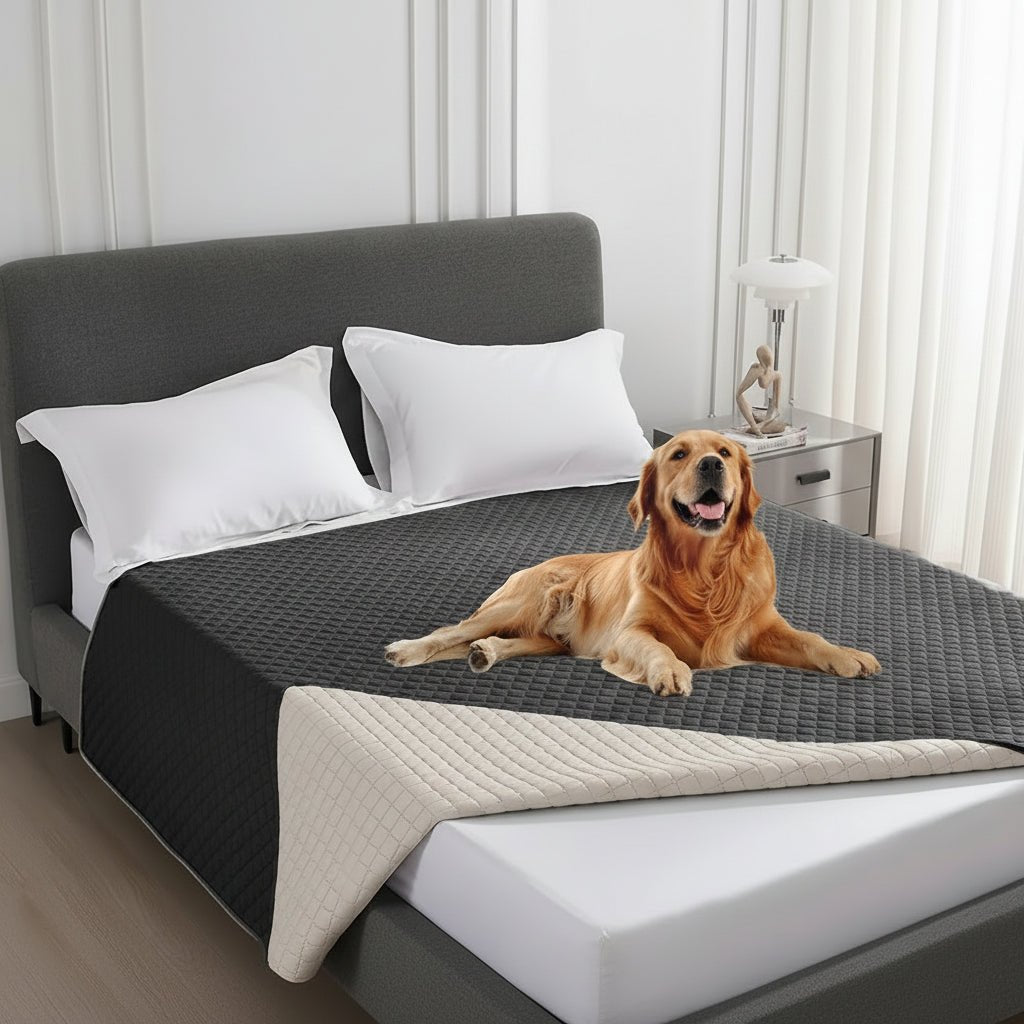 AquaShield Pet Blanket - Water-Resistant Protection for Furniture
