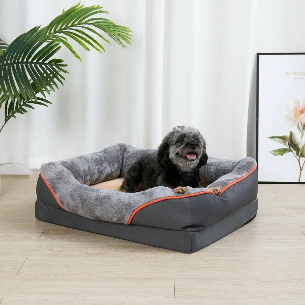 ComfortNest Orthopedic Dog Bed with Soft Padding and Secure Base