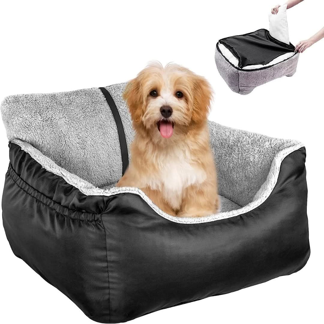Removable Waterproof Dog Car Seat – Comfortable Travel Solution for Pets