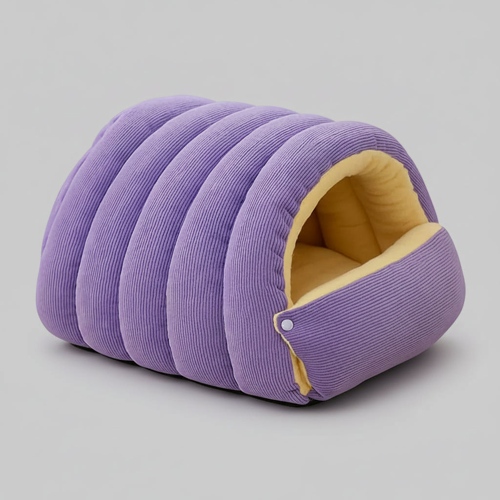 Snug & Soft Feline Retreat Bed for Ultimate Comfort