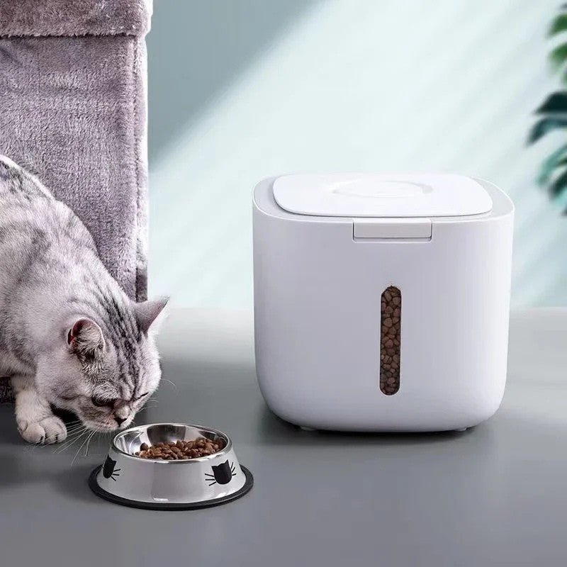 SecurePet Dog Food Storage Bin with Measurement Cup