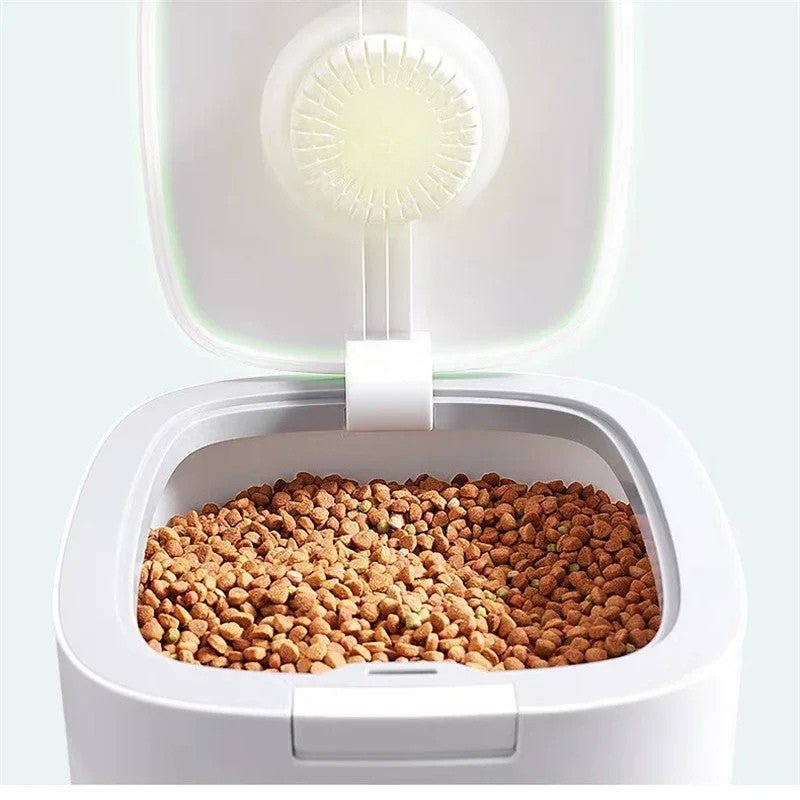 SecurePet Dog Food Storage Bin with Measurement Cup
