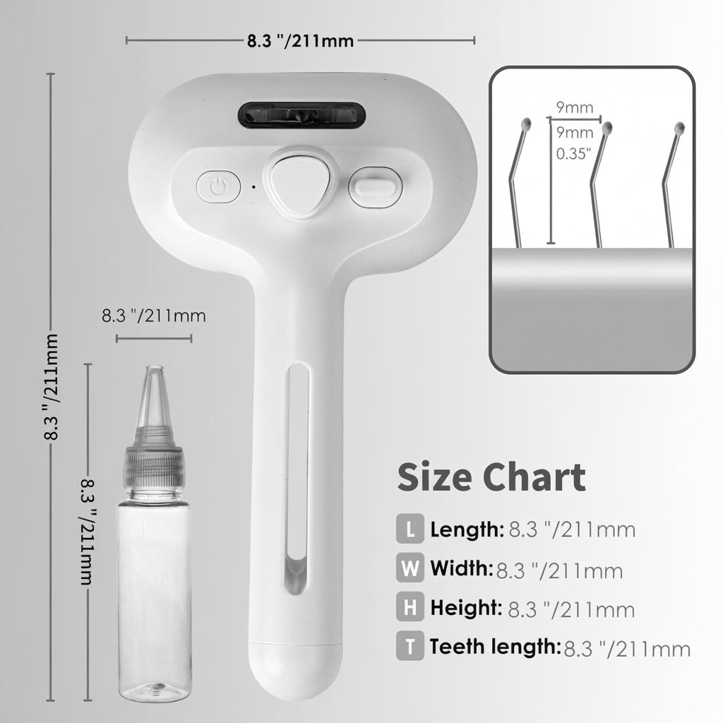 Self-Cleaning Pet Care Brush with Massage and Mist Features