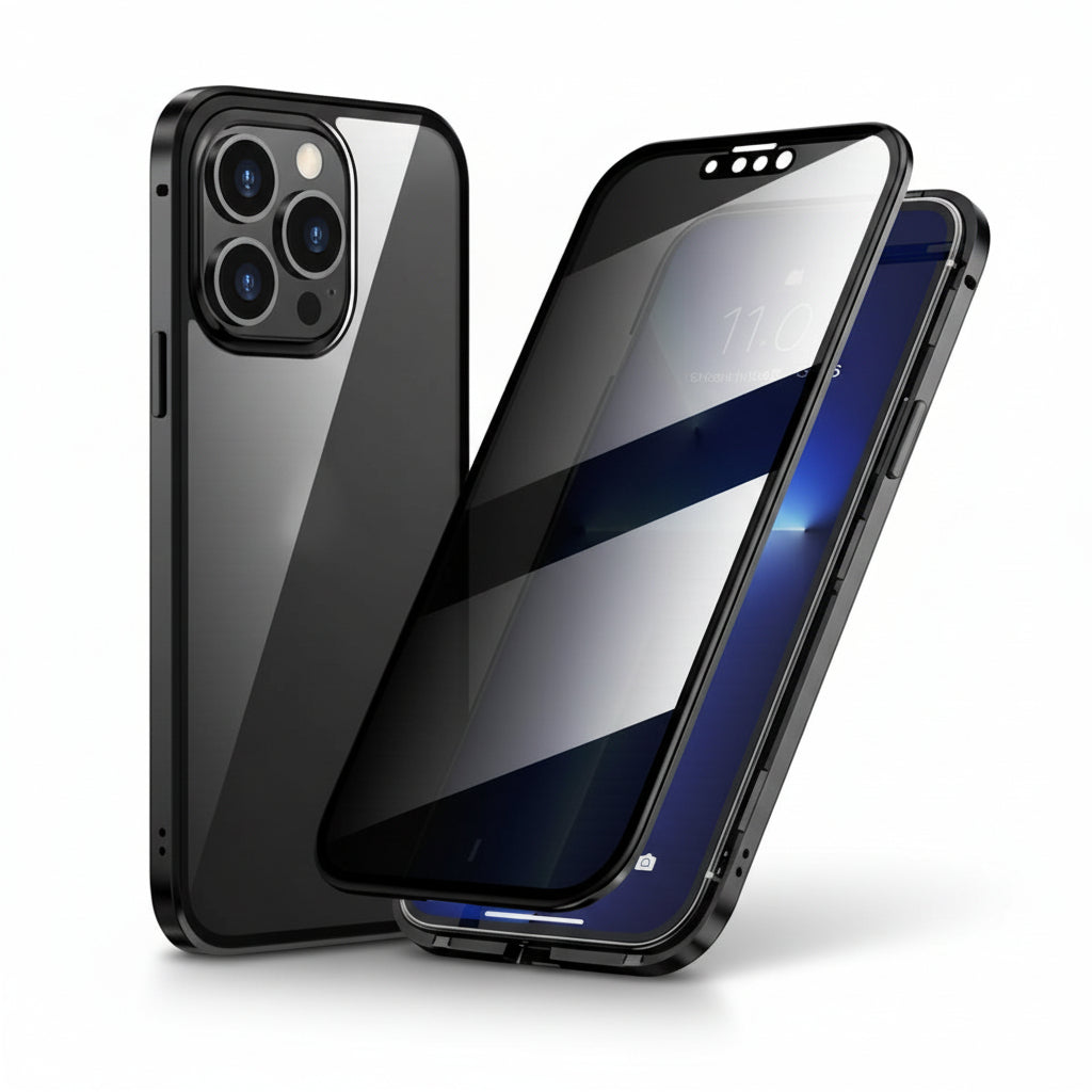 Ultimate Privacy Shield Phone Case with 360° Glass Protection
