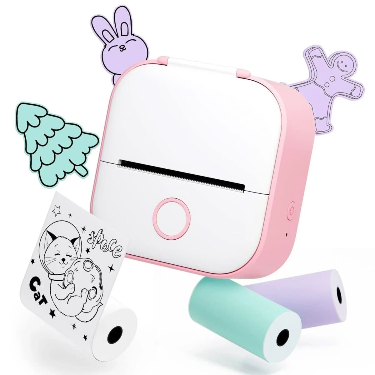 SnapPrint Mini Bluetooth Photo Printer - No Ink Required