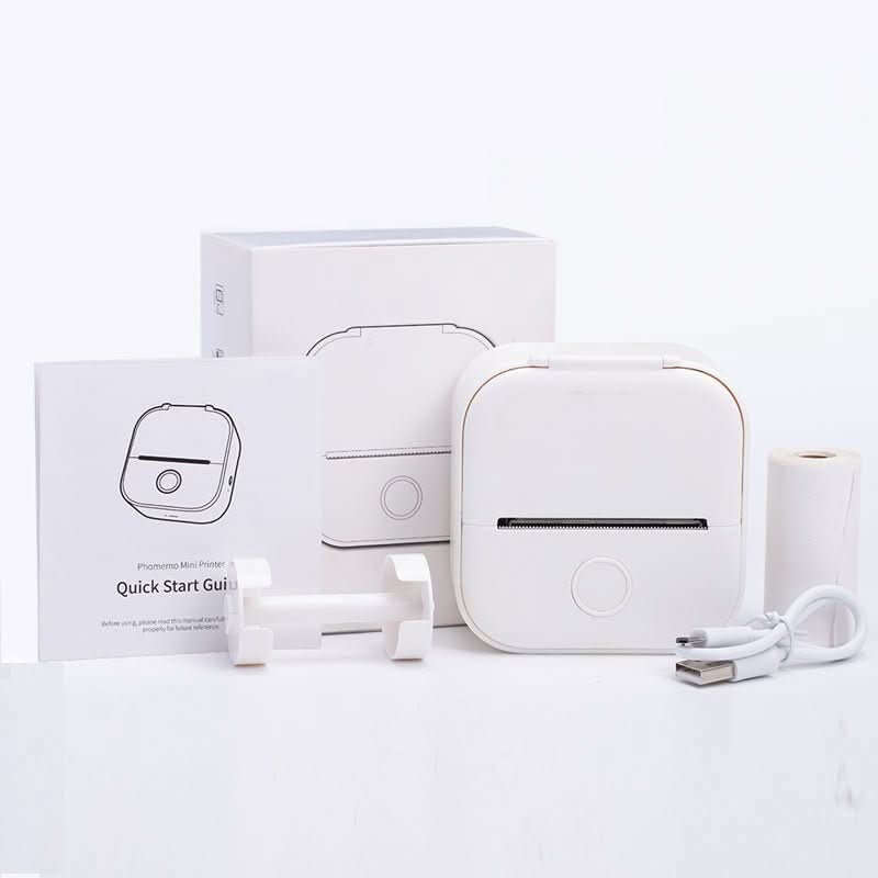 SnapPrint Mini Bluetooth Photo Printer - No Ink Required