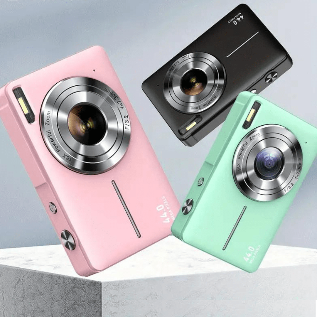 Classic Charm Digital Camera with Modern Precision
