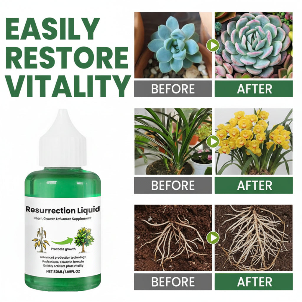 Natural Liquid Plant Nourisher for Thriving Gardens
