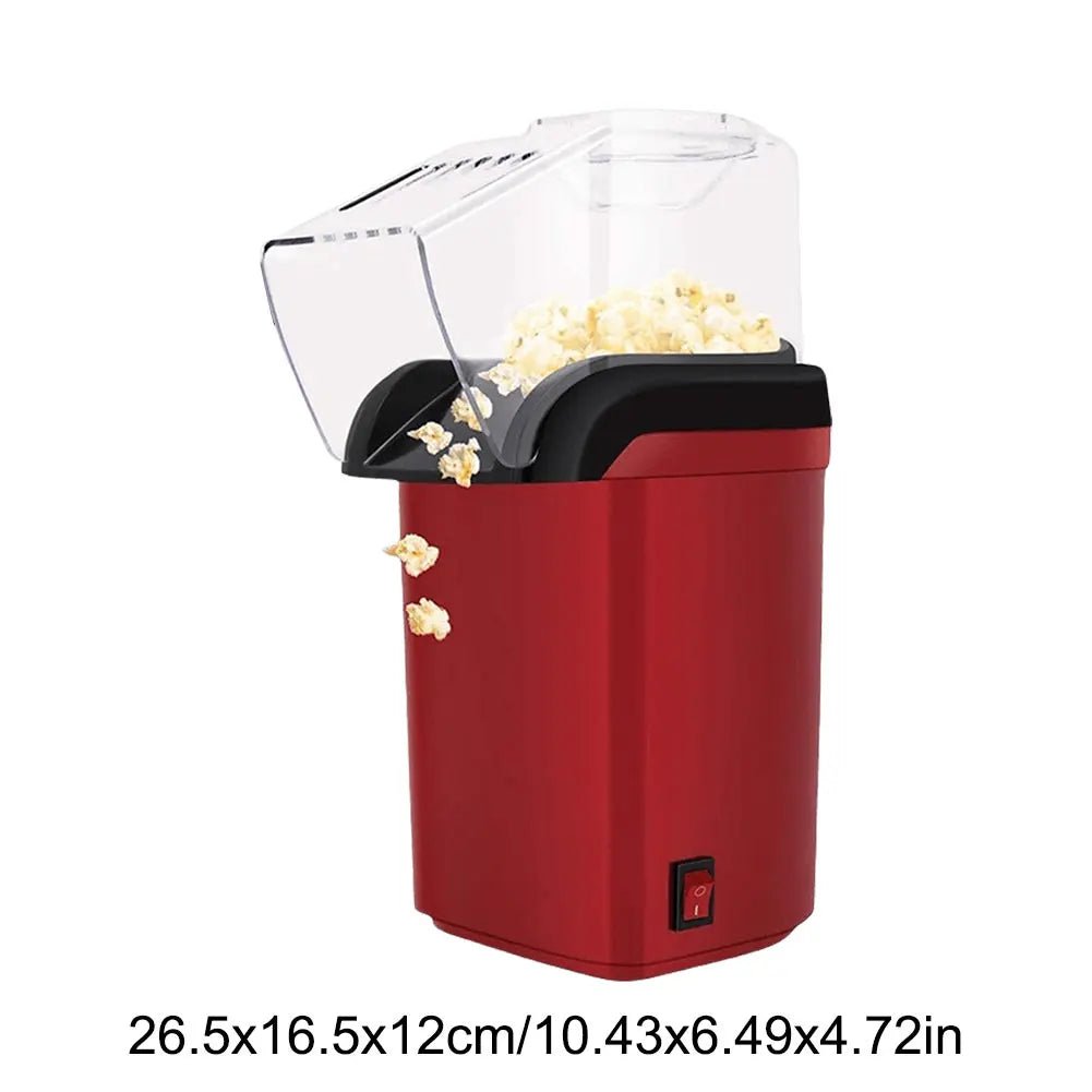 QuickPop Mini Hot Air Popcorn Maker for Guilt-Free Treats