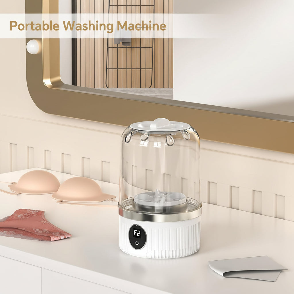 Portable USB-Powered Mini Washer for Effortless Laundry
