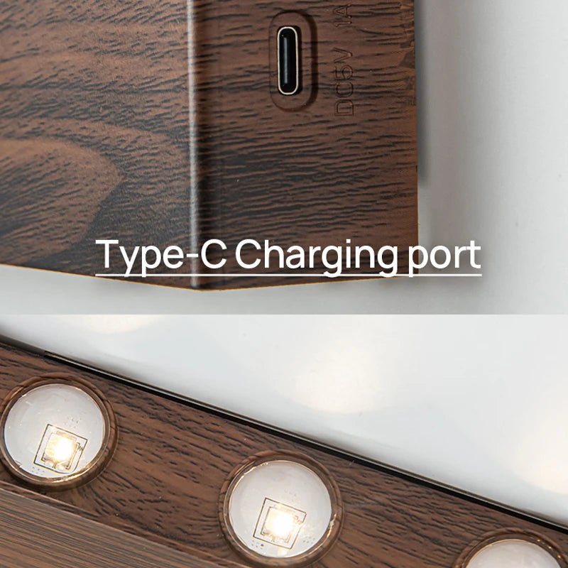 AuraGlow USB Touch-Activated Lamp with Adjustable Lighting