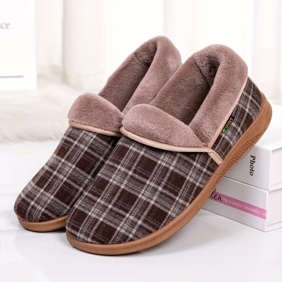 Moccasin-Style Slippers for Seniors