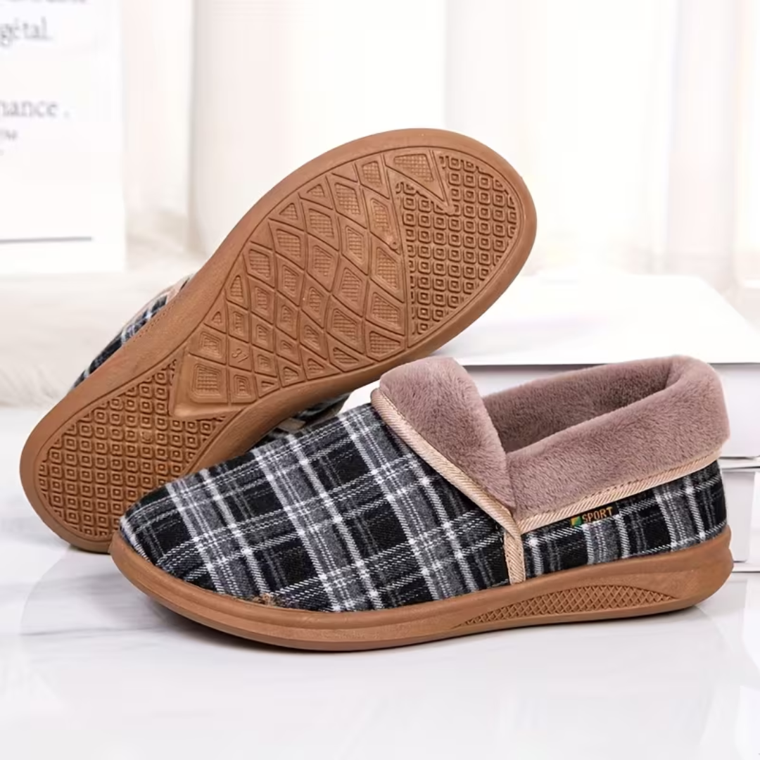 Moccasin-Style Slippers for Seniors