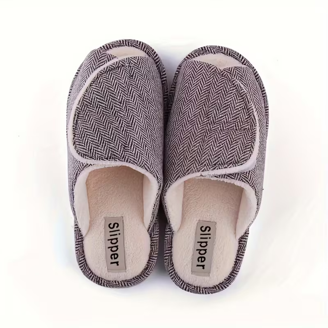 Non-Slip Adjustable Slippers for Seniors