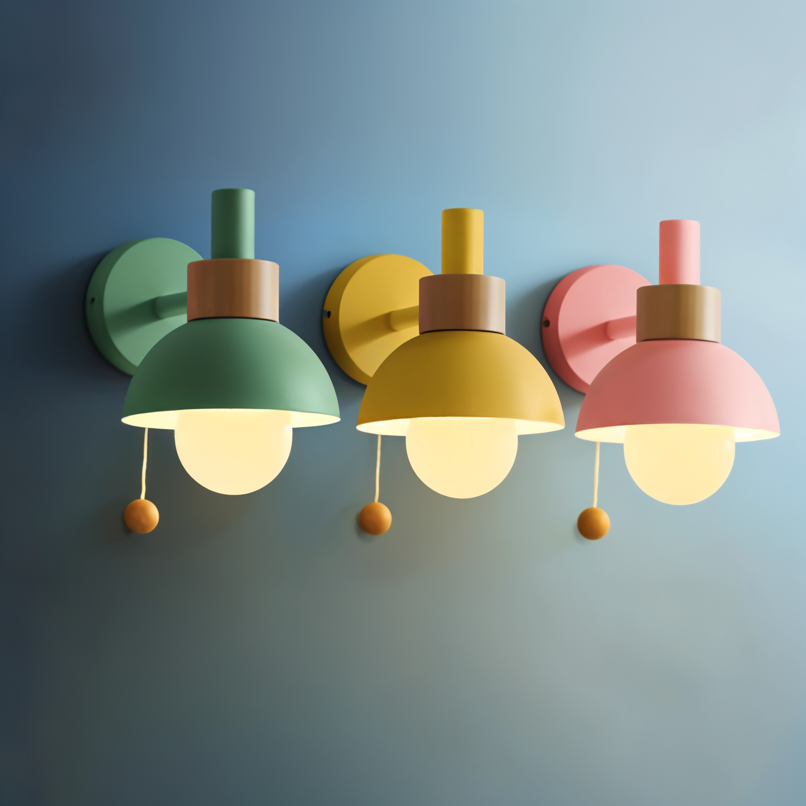 Cozy Wall Lights for Bedrooms and Living Rooms - Soft Illumination Sconce