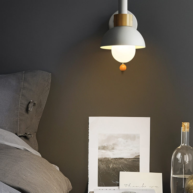 Cozy Wall Lights for Bedrooms and Living Rooms - Soft Illumination Sconce
