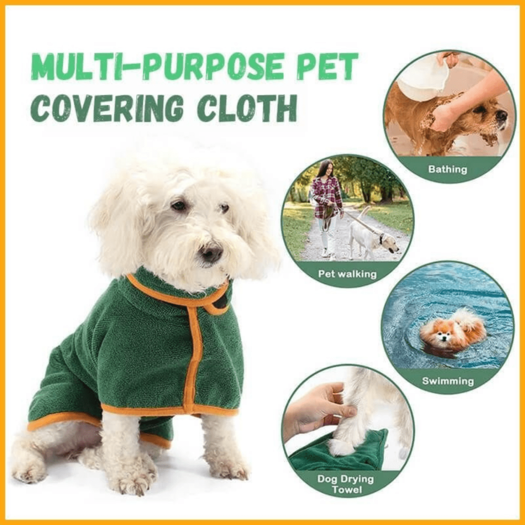 Quick-Dry Dog Coat for Ultimate Comfort After Walks