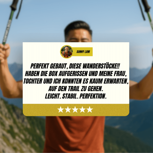 Lightweight Trekking Poles with Ergonomic Grips – Adjustable for Stability