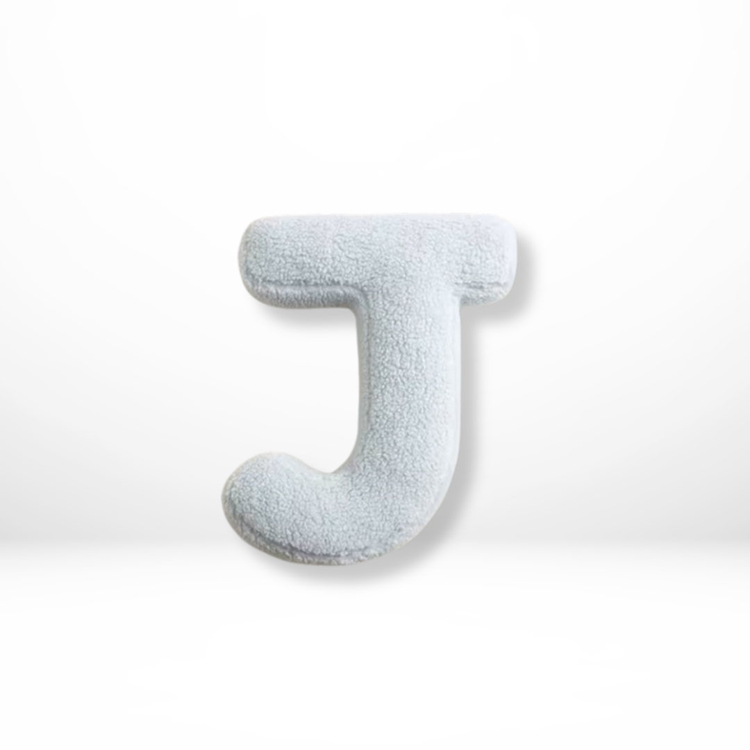 Personalized Velvet Letter Cushion for Chic Home Styling