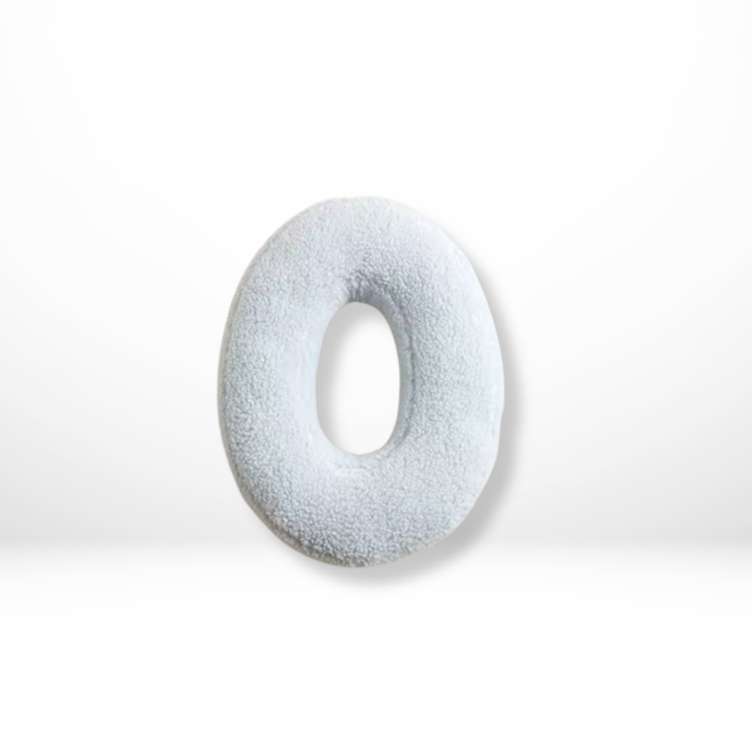 Personalized Velvet Letter Cushion for Chic Home Styling