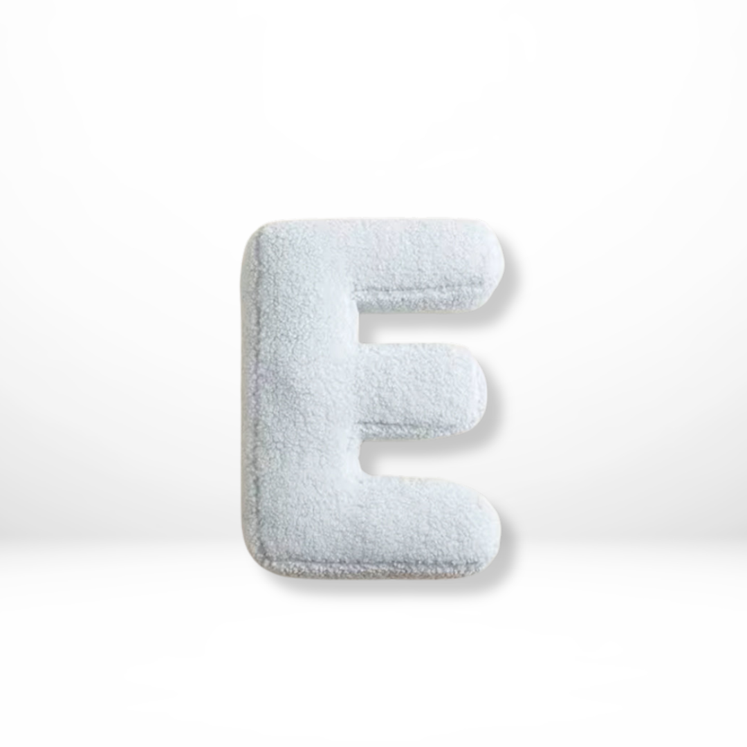 Personalized Velvet Letter Cushion for Chic Home Styling