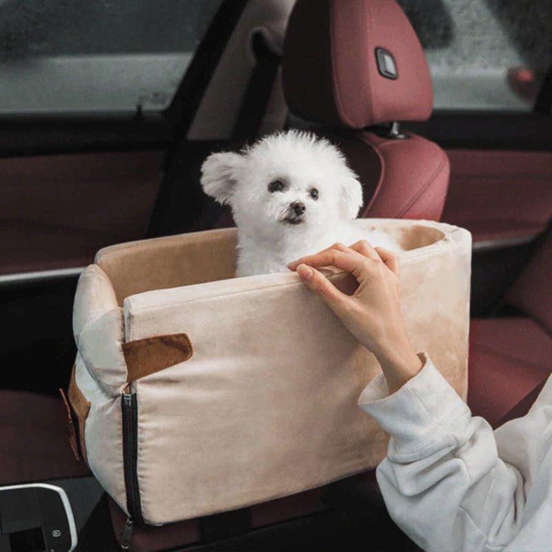 Chic Pet Travel Carrier with Safety Leash – Comfortable Journey Bag