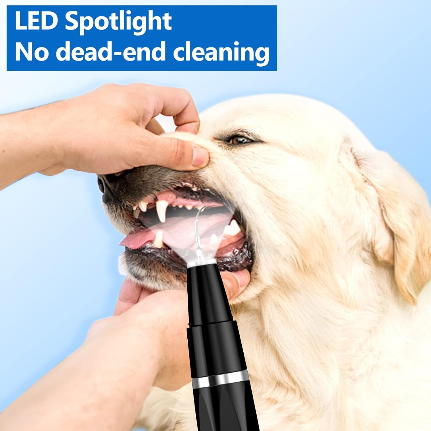 Ultrasonic Dog Tooth Cleaner for Gentle Dental Care and Healthy Smiles