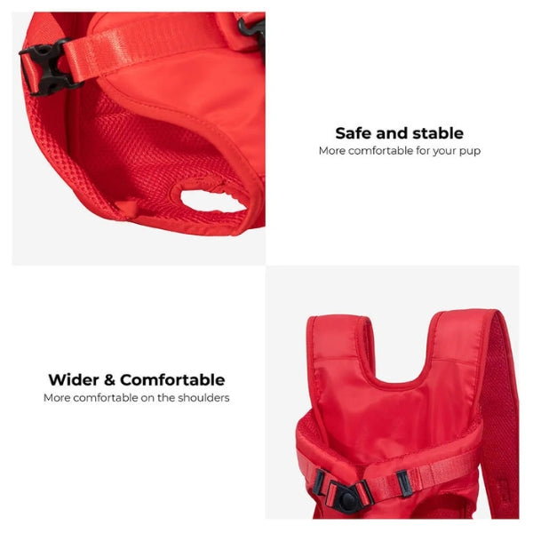 Waterproof Backpack for Dogs and Cats – Adjustable Pet Travel Carrier