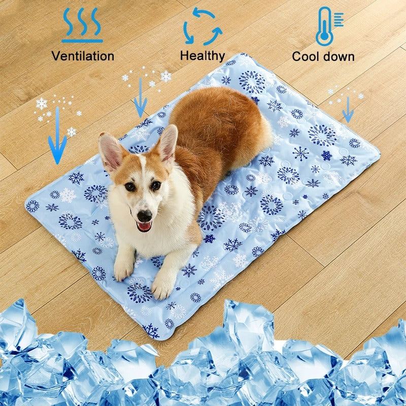 Self-Cooling Gel Dog Mat for Summer Relief – Portable Pet Comfort Solution