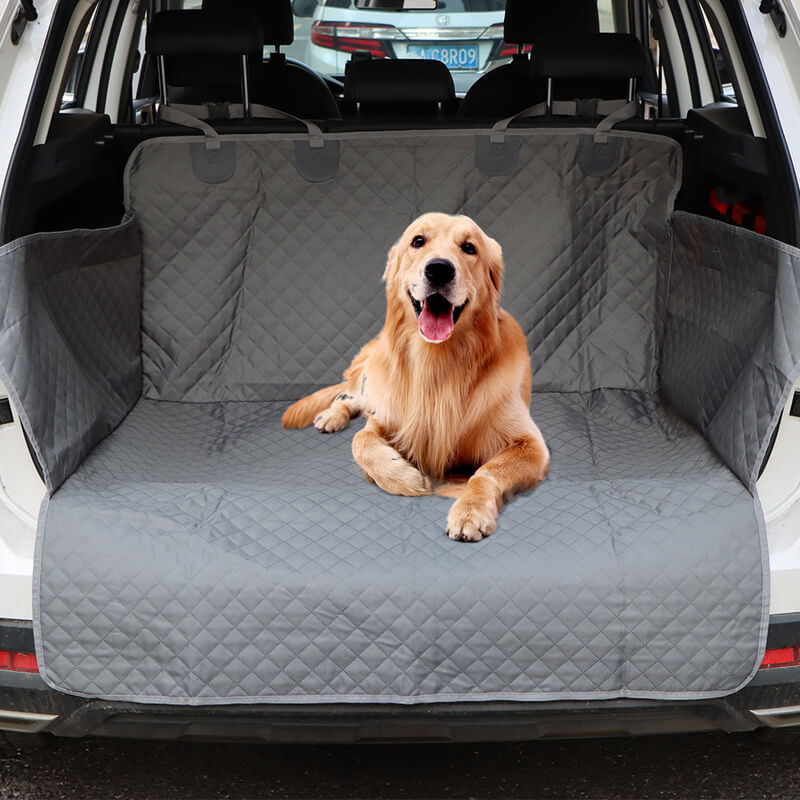Waterproof Dog Seat Cover for Rear Car with Easy Clean Design
