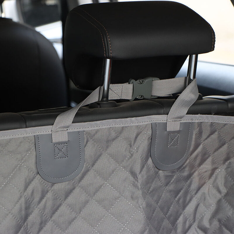 Waterproof Dog Seat Cover for Rear Car with Easy Clean Design
