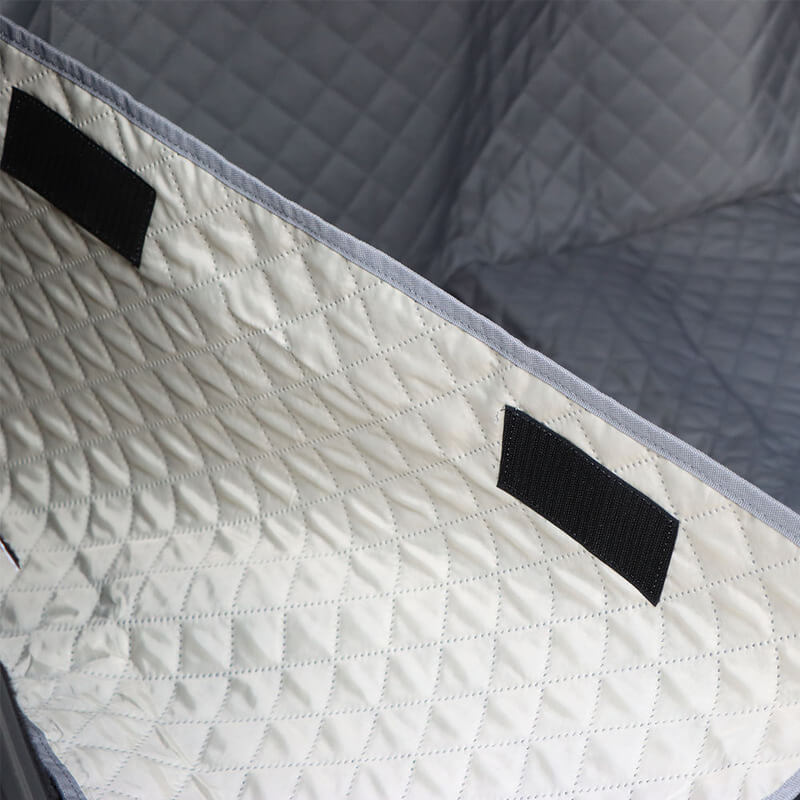 Waterproof Dog Seat Cover for Rear Car with Easy Clean Design