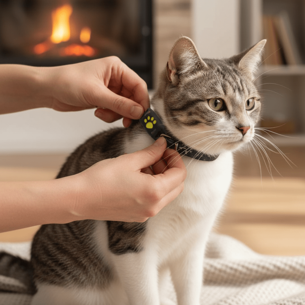 GPS Dog Collar with App Tracking – Lightweight Design & Long Battery Life