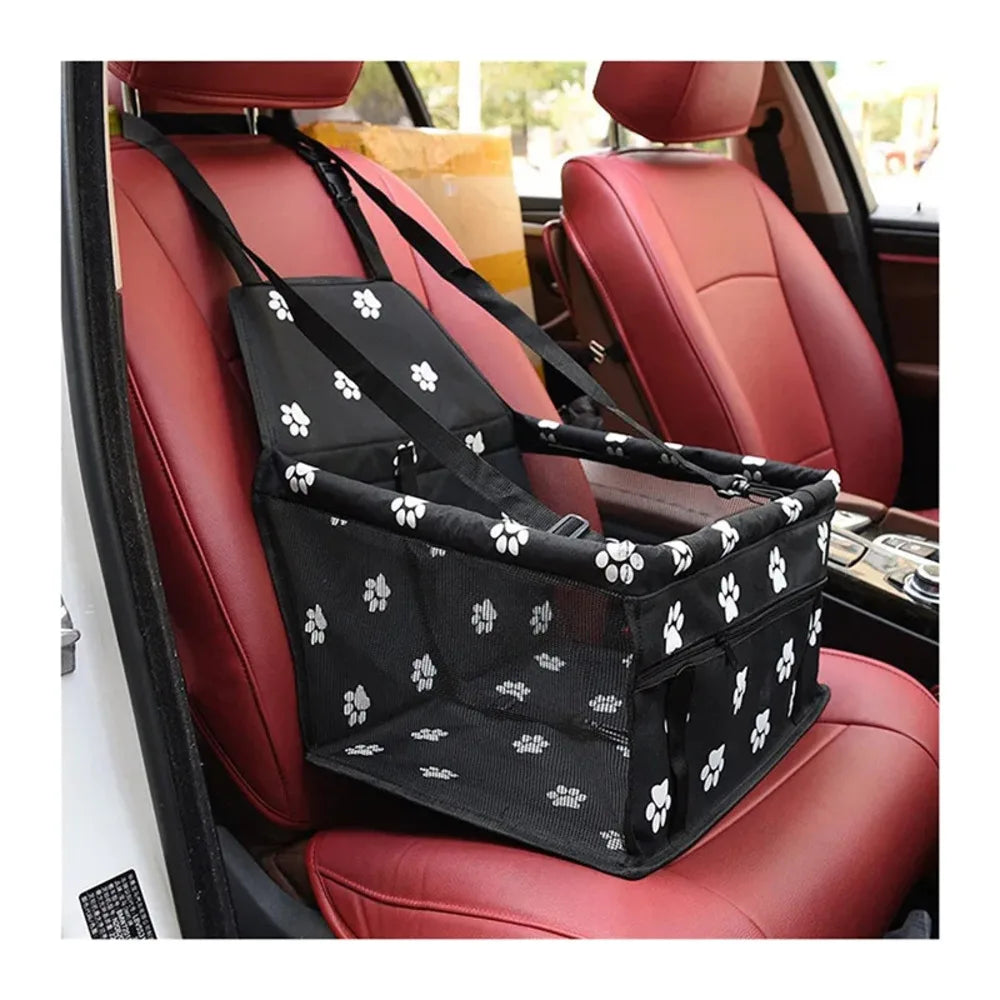Travel Bag for Pets with Car Seat – Waterproof & Foldable Design
