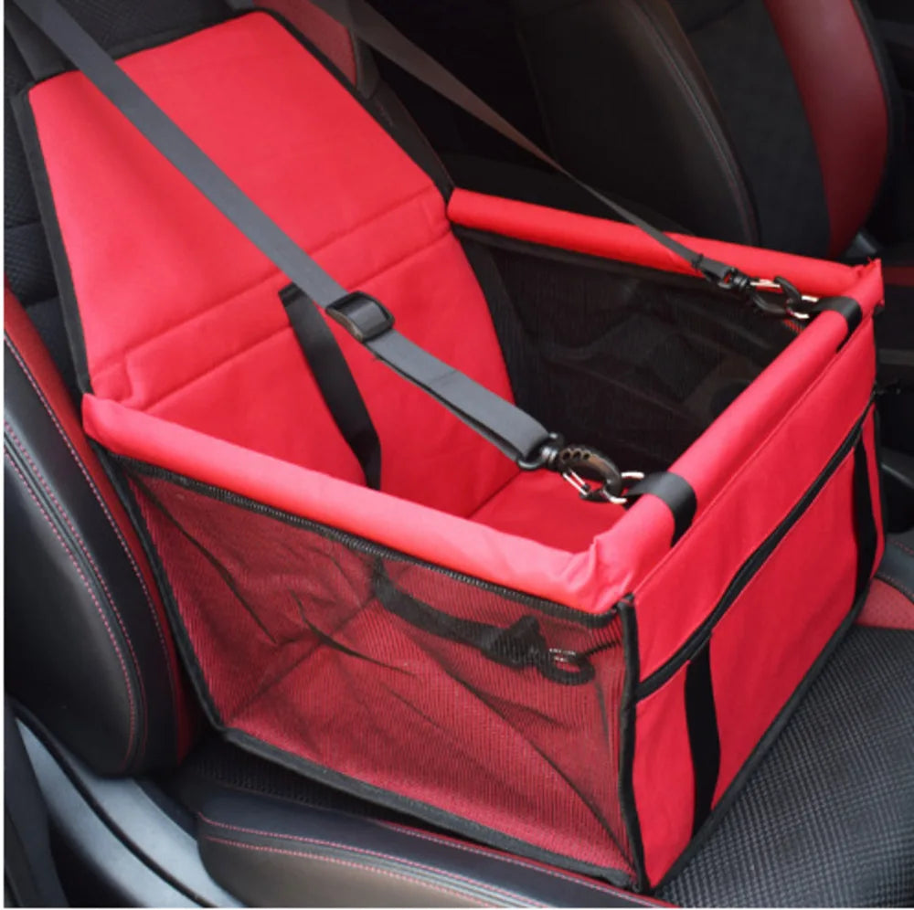 Travel Bag for Pets with Car Seat – Waterproof & Foldable Design