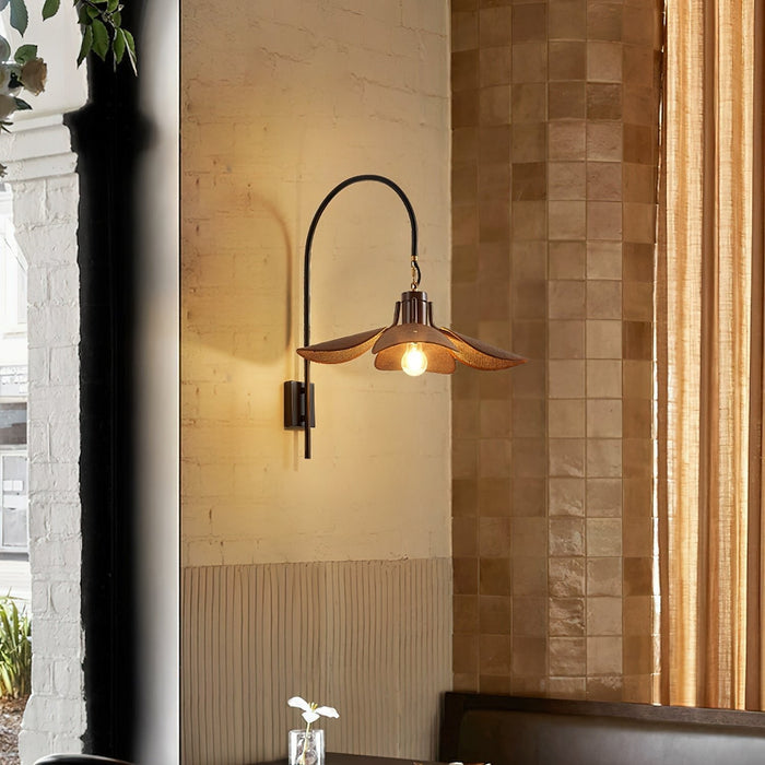 Taavita Wall Lamp - Elegant Floral Design for Soft Ambient Lighting