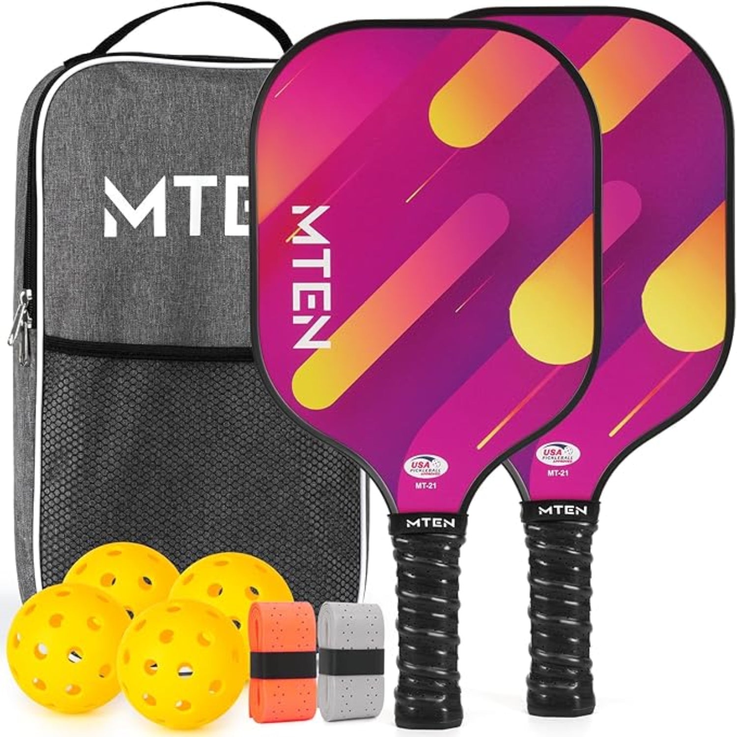 Premium Lightweight Pickleball Paddle Set with Balls