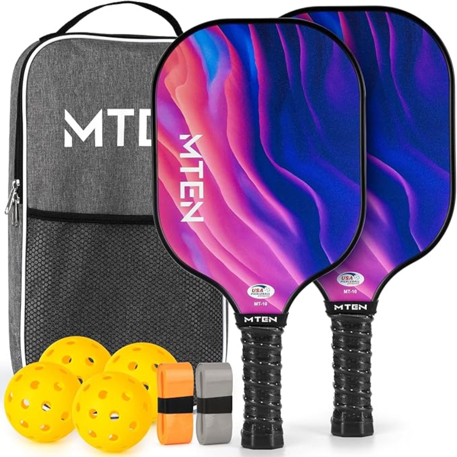Premium Lightweight Pickleball Paddle Set with Balls