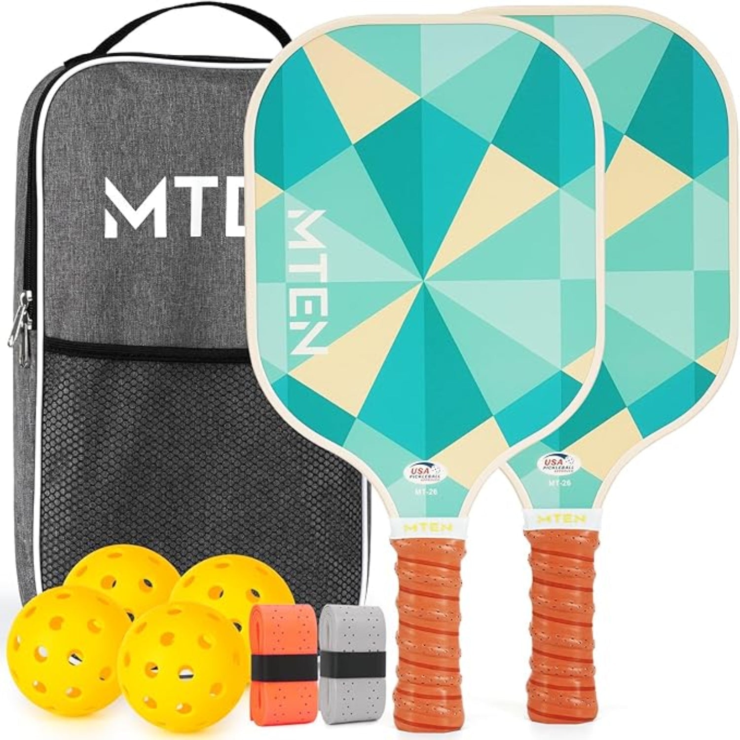 Premium Lightweight Pickleball Paddle Set with Balls