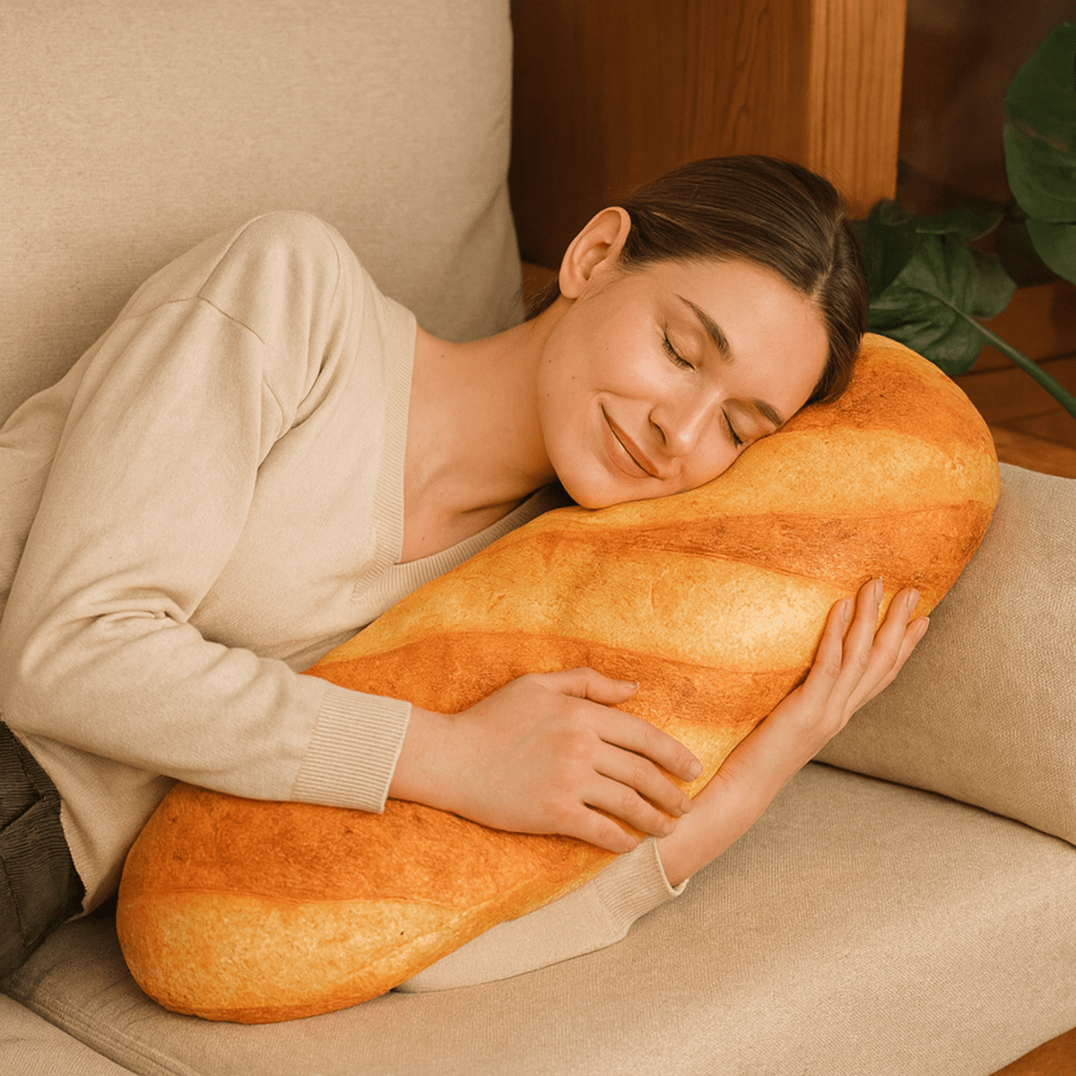 ChicBite Comfort Cushion with a Unique Baguette Style